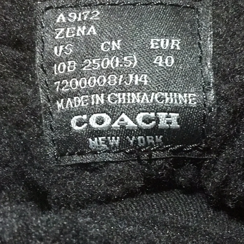 Coach boots